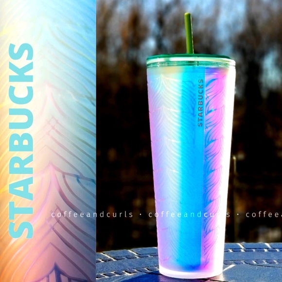 SB Undersea Tail Plastic Soft Touch Cold Cup Venti